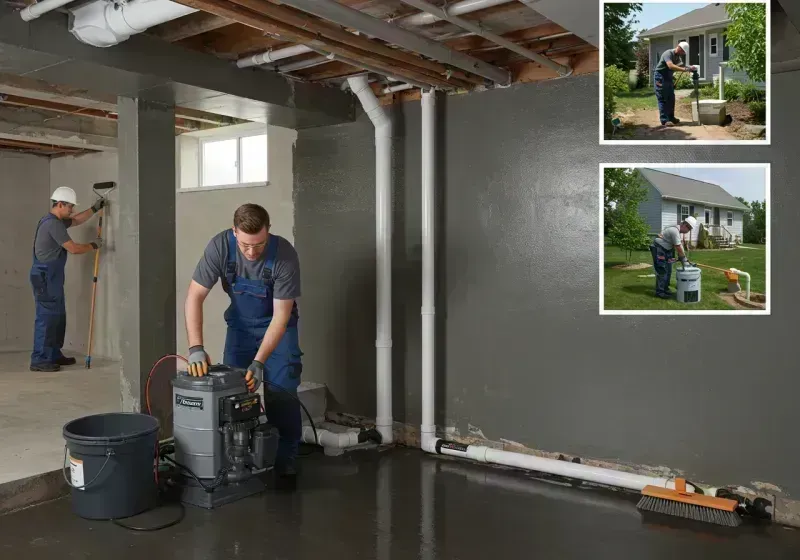 Basement Waterproofing and Flood Prevention process in Bethel, CT